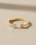Daffany Open 14k/10K Solid Gold Ring