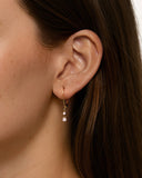 Daffany Leverback 14k/10K Solid Gold Drop Earrings