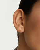 Daffany Spikes 14k/10K Solid Gold Stud Earrings