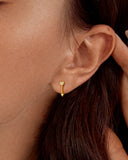 Daffany Arrow 14k/10K Solid Gold Stud Earrings