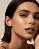 Daffany Four-pointed Star Diamonds 14k/10K Solid Gold Drop Earrings