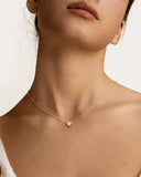 Daffany Heart 14k/10K Solid Gold Pendant Necklace