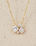 Daffany Brilliant 14k/10K Solid Gold Pendant Necklace