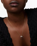 Daffany Brilliant 14k/10K Solid Gold Pendant Necklace