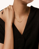 Daffany Marquise-Shaped diamond 14k/10K Solid Gold Pendant Necklace