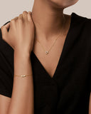 Daffany Heart 14k/10K Solid Gold Pendant Necklace