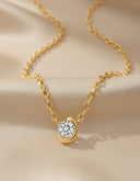 Daffany Dot 14k/10K Solid Gold Pendant Necklace