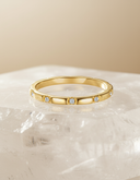 Daffany Radiant 14k/10K Solid Gold Ring