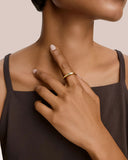 Daffany Eight-Pointed Star Diamond 14k/10K Solid Gold Ring