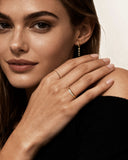 Daffany Gradual Size Diamonds 14k/10K Solid Gold Ring