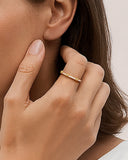 Daffany Shiny Diamonds 14k/10K Solid Gold Ring