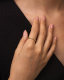 Daffany Glitter Diamonds 14k/10K Solid Gold Ring