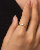 Daffany Glitter Diamonds 14k/10K Solid Gold Ring
