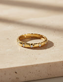 Daffany Glitter Diamonds 14k/10K Solid Gold Ring