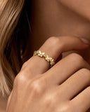 Daffany Butterfly Diamonds 14k/10K Solid Gold Ring