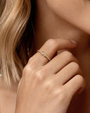 Daffany Bow Diamonds 14k/10K Solid Gold Ring