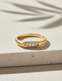 Daffany Marquise Round Diamonds 14k/10K Solid Gold Ring