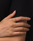 Daffany Open 14k/10K Solid Gold Ring