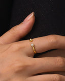 Daffany Open 14k/10K Solid Gold Ring