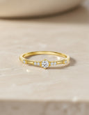 Daffany Sparkle Diamonds 14k/10K Solid Gold Ring