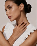 Daffany Single Diamond 14k/10K Solid Gold Ring