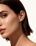 Daffany Single Diamond 14k/10K Solid Gold Stud Earrings