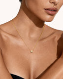 Daffany Heart 14k/10K Solid Gold Pendant Necklace