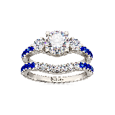 Three Stone Ring Set