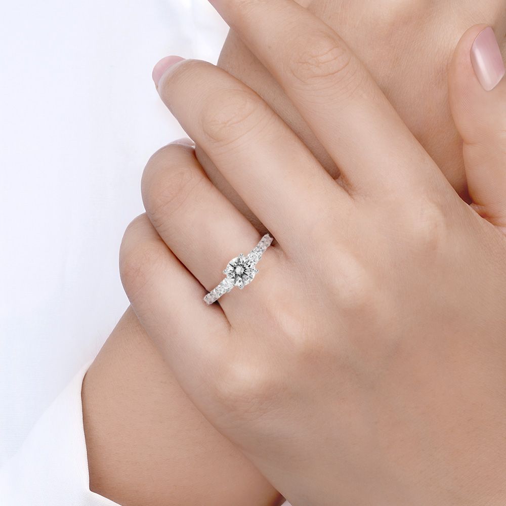Trellis Engagement Ring