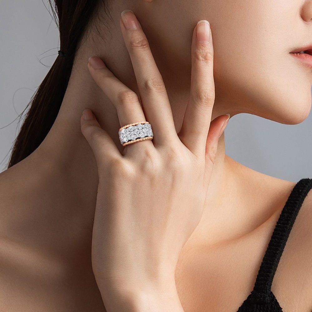 Stackable Trio Ring