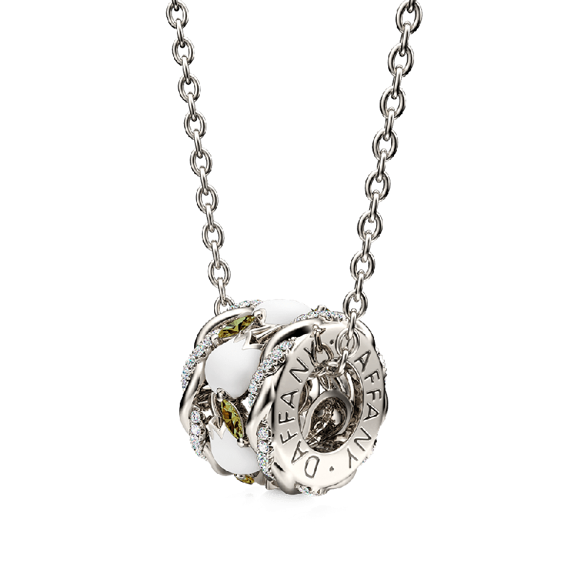 Lily of the Valley D.Drum Necklace