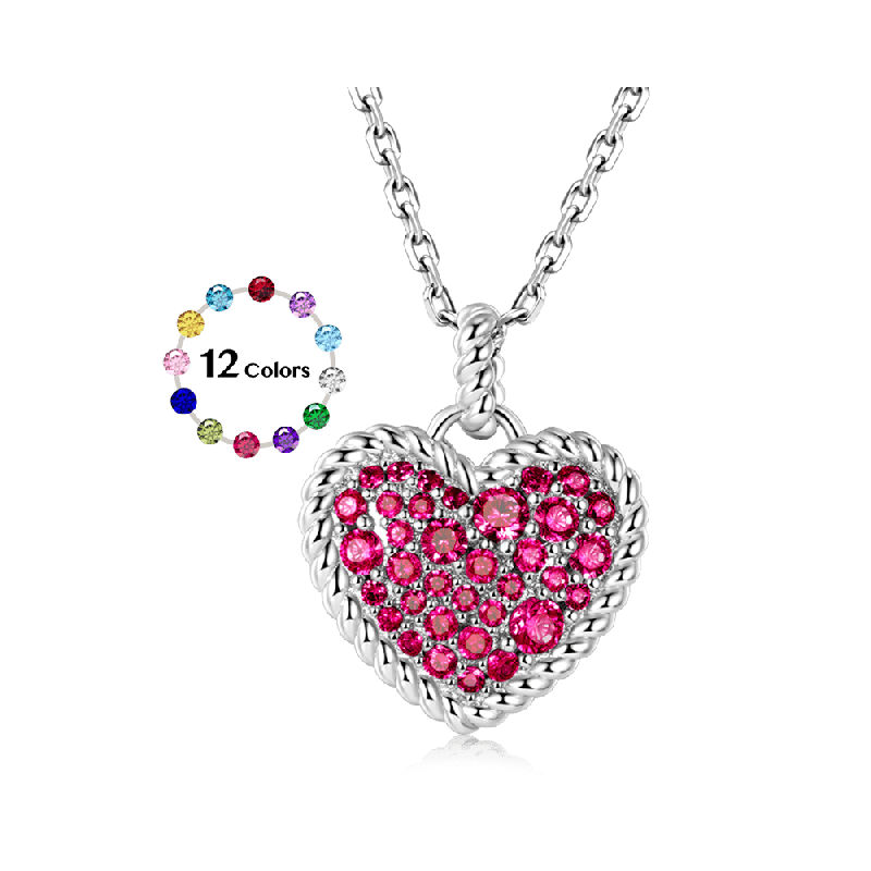 Heart Twisted Necklace
