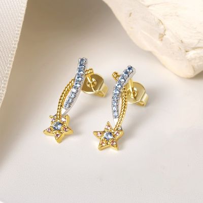 Star & Gem Earrings