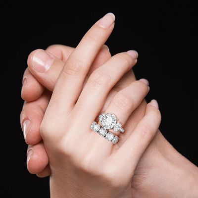 Stacking Engagement Ring
