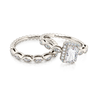 Vintage Engagement Ring Set