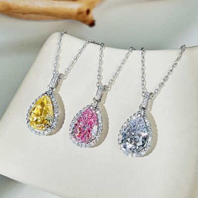 Pear Topaz Necklace