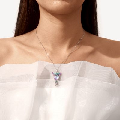 Phoenix  Heart Necklace