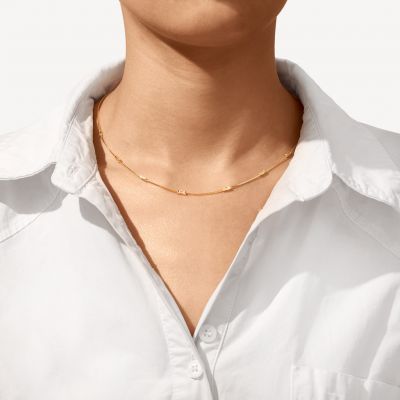 White Topaz Chain Necklace